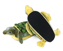 Load image into Gallery viewer, Turtle Slippers Bottom View
